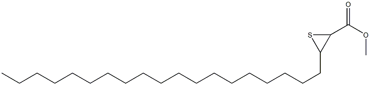 2,3-Epithiodocosanoic acid methyl ester Structure