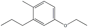 1-Ethoxy-4-methyl-3-propylbenzene Structure