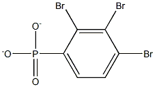 2,3,4-Tribromophenylphosphonate 结构式