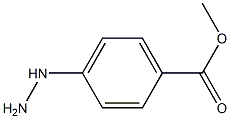 p-Hydrazinobenzoic acid methyl ester 结构式