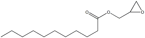 Undecanoic acid oxiranylmethyl ester