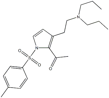 N,N-Dipropyl-1-[(4-methylphenyl)sulfonyl]-2-acetyl-1H-pyrrole-3-ethanamine|