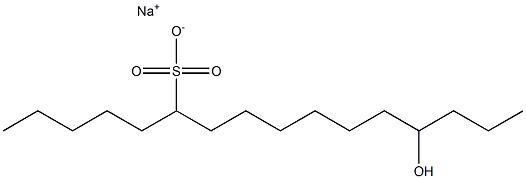  13-Hydroxyhexadecane-6-sulfonic acid sodium salt