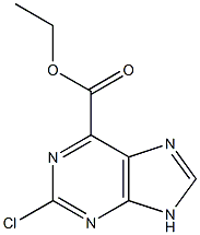 2-Chloro-9H-purine-6-carboxylic acid ethyl ester