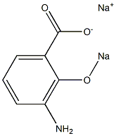 3-Amino-2-(sodiooxy)benzoic acid sodium salt