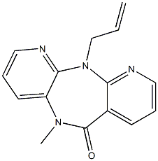 5,11-Dihydro-5-methyl-11-(2-propenyl)-6H-dipyrido[3,2-b:2',3'-e][1,4]diazepin-6-one