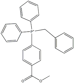 4-(Methoxycarbonyl)benzyltriphenylphosphonium Structure