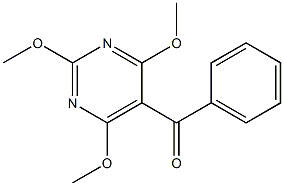 2,4,6-Trimethoxy-5-benzoylpyrimidine