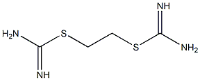 ビス(カルバムイミドチオ酸)1,2-エタンジイル 化学構造式