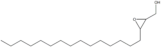 2,3-Epoxystearyl alcohol Struktur