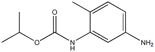 5-Amino-2-methylphenylcarbamic acid isopropyl ester,,结构式