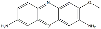3,7-Diamino-2-methoxyphenoxazin-5-ium