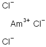Americium(III) trichloride,,结构式