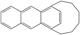 1,4-Hexanoanthracene 结构式