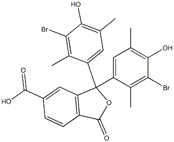 1,1-Bis(3-bromo-4-hydroxy-2,5-dimethylphenyl)-1,3-dihydro-3-oxoisobenzofuran-6-carboxylic acid