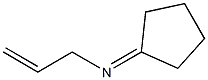 N-Cyclopentylidene-2-propen-1-amine Struktur