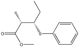(2S,3S)-2-Methyl-3-(phenylthio)valeric acid methyl ester|