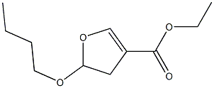  5-Butoxy-4,5-dihydrofuran-3-carboxylic acid ethyl ester