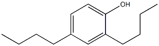 2,4-Dibutylphenol Structure