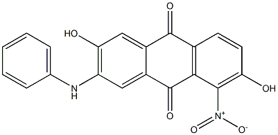 2-Anilino-3,7-dihydroxy-8-nitroanthraquinone|