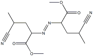 2,2'-Azobis(4-cyanovaleric acid)dimethyl ester 结构式