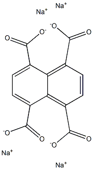 1,4,5,8-Naphthalenetetracarboxylic acid tetrasodium salt Structure