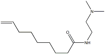 N-[2-(Dimethylamino)ethyl]-8-nonenamide Structure