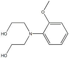 2,2'-(2-Methoxyphenylimino)bisethanol Structure