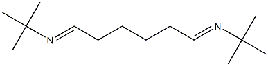 N,N'-Di-tert-butylhexane-1,6-diimine,,结构式