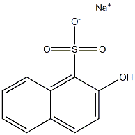 2-Naphthol sulfonic acid sodium salt Structure