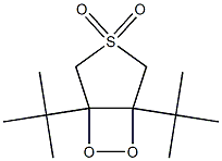  3,4-Epidioxy-3,4-di-tert-butyltetrahydrothiophene 1,1-dioxide