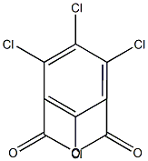 Tetrachloroisophthalic anhydride Structure