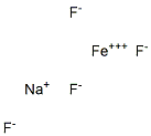 Sodium iron(III) fluoride Structure