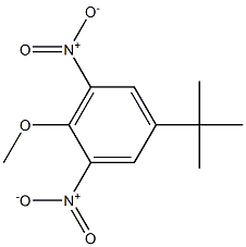 1-tert-Butyl-4-methoxy-3,5-dinitrobenzene Structure