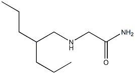 2-(2-Propylpentylamino)acetamide Structure