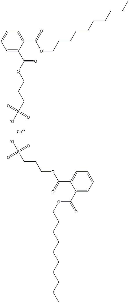 Bis[3-[(2-decyloxycarbonylphenyl)carbonyloxy]propane-1-sulfonic acid]calcium salt