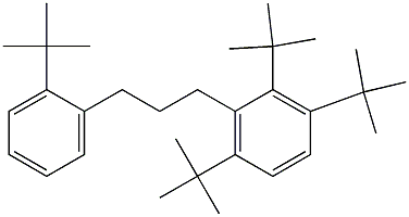 1-(2,3,6-Tri-tert-butylphenyl)-3-(2-tert-butylphenyl)propane|