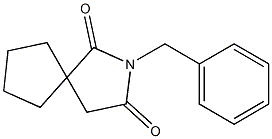 2-Benzyl-2-azaspiro[4.4]nonane-1,3-dione Structure