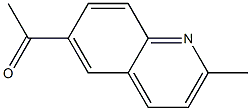 6-Acetyl-2-methylquinoline,,结构式