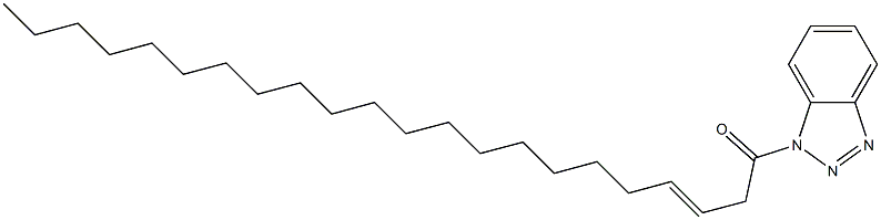 1-(1-Oxo-3-docosenyl)-1H-benzotriazole 结构式