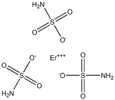 Tris(amidosulfuric acid)erbium salt,,结构式