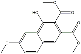 1-Hydroxy-7-methoxynaphthalene-2,3-dicarboxylic acid dimethyl ester