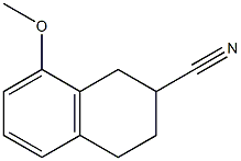 8-Methoxytetralin-2-carbonitrile Structure