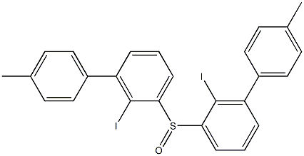 (4-Methylphenyl)(2-iodophenyl) sulfoxide Struktur