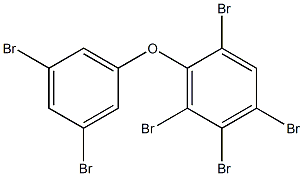 2,3',4,5,5',6-Hexabromo[1,1'-oxybisbenzene] Structure