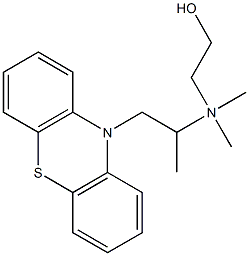 N-Hydroxyethylpromethazine Structure