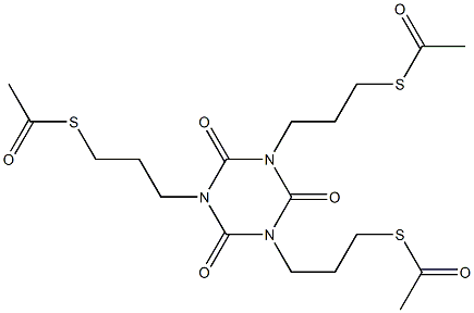 1,3,5-Tris[3-(acetylthio)propyl]-1,2,3,4,5,6-hexahydro-1,3,5-triazine-2,4,6-trione