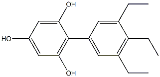 2-(3,4,5-Triethylphenyl)benzene-1,3,5-triol