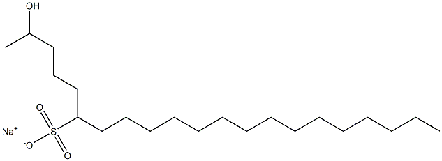 2-Hydroxyhenicosane-6-sulfonic acid sodium salt