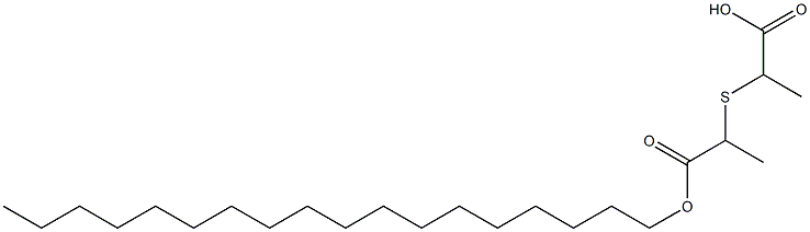 2,2'-チオビス(プロピオン酸オクタデシル) 化学構造式